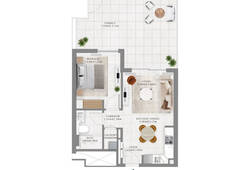 1 bedroom apartment